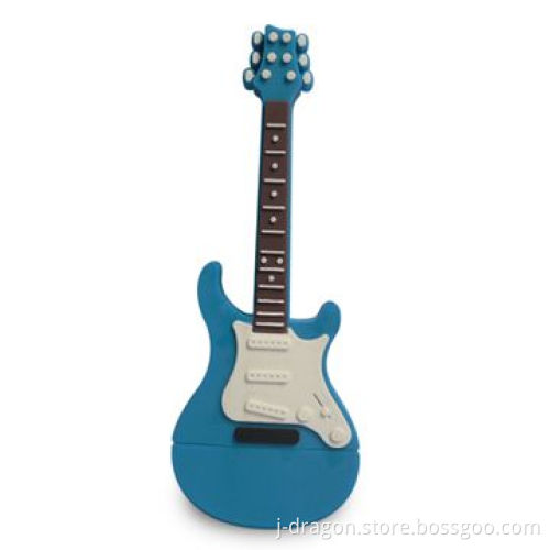 New Guitar Shaped Secure USB Flash Drive with 1 to 32GB Storage, High Transfer Speed